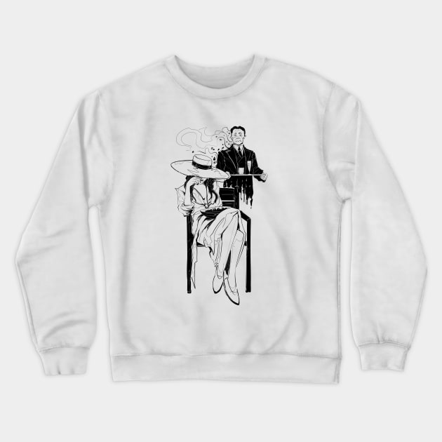 Ghost Crewneck Sweatshirt by vanpaul54